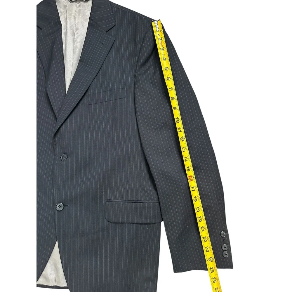 Jack Victor Blazer 40R Pure Wool Mens Button Suit Coat Jacket & Slacks‎ 34R READ